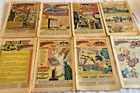 Vintage 1960s No Covers Batman Superman Comic Books for Crafts & Scrapbooking