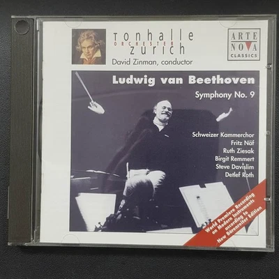 DAVID ZINMAN beethoven symphony no 9 EX/EX (CD Album, Klassik) - Bild 1 von 4