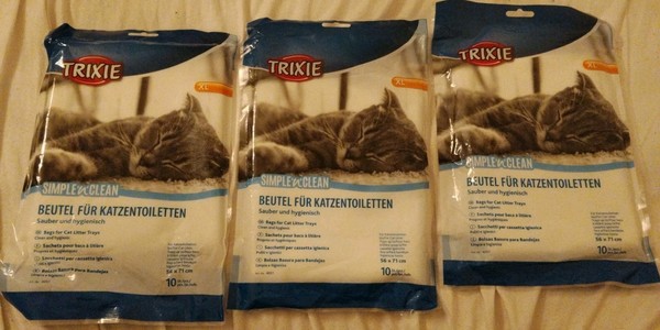 Trixi Beutel FüR Katzentoiletten Xl 3 Packungen Je 10 StüCk 30St.-image