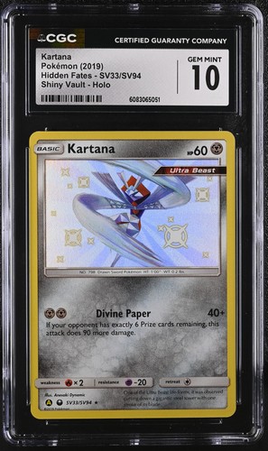 Kartana graded CGC 10 for sale on eBay