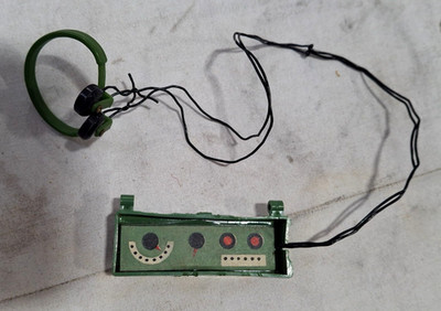 Vintage 1960s GI Joe Adventure Spy Island Morse Code Radio Set NJ-31