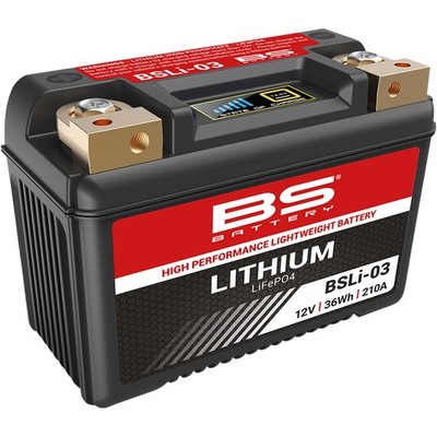 BS Battery Lithium Battery - 12V - 3ah - BSLI03 360103