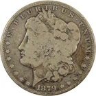 1879 S Rev 78 Morgan Dollar AG About Good 90% Silver $1 Coin SKU:I4833