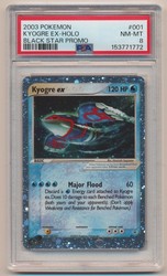 Kyogre ex 001 Black Star Promo Holo (Nintendo Power Magazine)