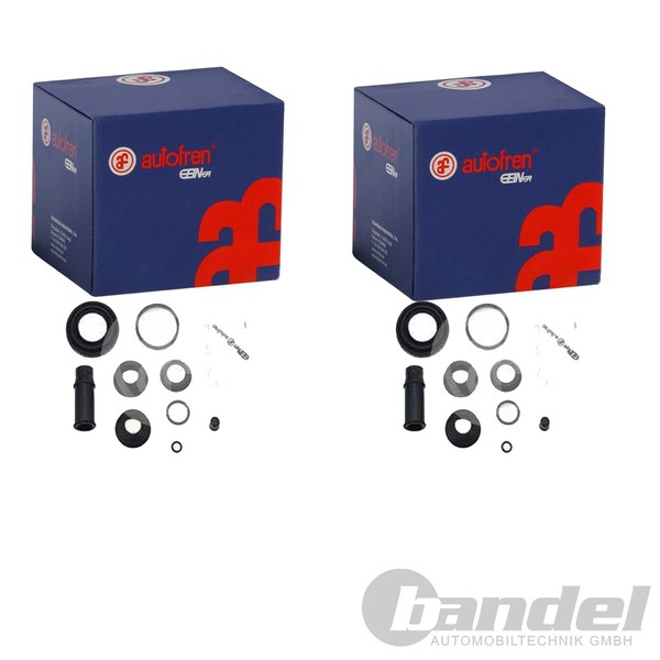 2X Autofren Bremssattel RAPARATUR-SATZ Hinten Passend FüR Mazda MX-3 Renault 21-image
