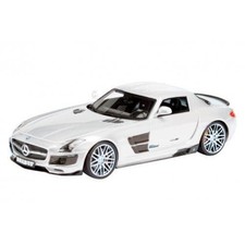 Schuco Brabus 700 Biturbo SLS White High Performance Supercar Model 1/43