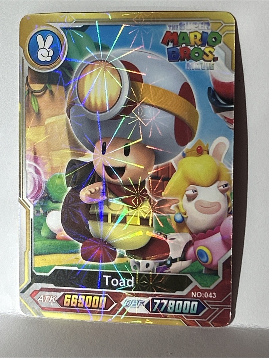 Very Rare The Super Mario Bros Movie Card Toad Mint #043 | eBay
