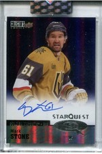 2024-25 Upper Deck Clear Cut Hockey Mark Stone StarQuest Auto