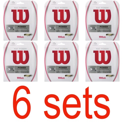 Wilson NXT Power tennis string (sets/reel)