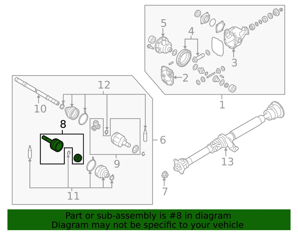 Junta exterior original Nissan 39211-EG000 Foto 2 de 2