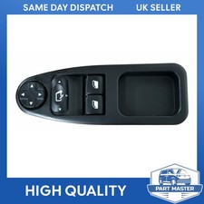 Electric Window Switch For Fiat Scudo Citroen Dispatch Peugeot Expert 6554ZJ