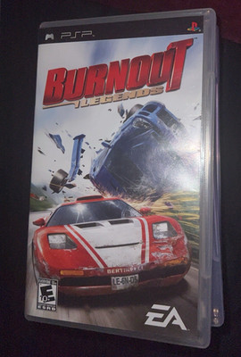 EA Burnout Legends (Sony PSP) UMD w/ Case & Manual, Tested Working