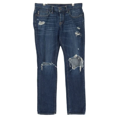 Jeans Skinny Vintage Abercrombie & Fitch Homme Bleu Denim W30 L30 - Photo 1/4