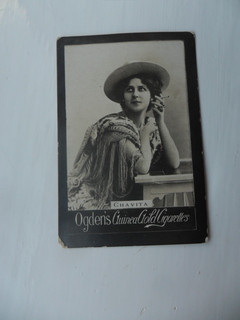 Ogdens Guinea Gold Base B Cont. actress card #60 Chavita