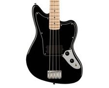 Used Squier Affinity Series Jaguar Bass - Black w/ Maple FB