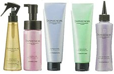 Milbon Inphenom Salon Treatment System 5 Step Set Hair Care Japan