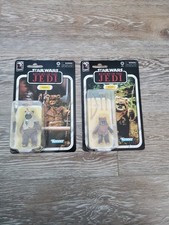 STAR WARS 40th Anniversary ROTJ Black Series Figures Wicket & Paploo MOC NEW