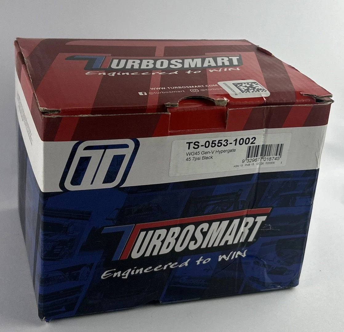 Turbosmart GenV HyperGate 45mm External Wastegate 7 PSI Black TS-0553-1002 photo 10