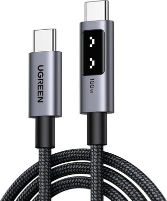 UGREEN UNO USB C auf USB C Kabel 100W (5A/20V) PD 3.0 Ladekabel USB C PPS (0.5m)