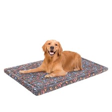 Dog Bed Crate Pad 42 x 28 inch, Washable Dog Crate Mat for X-Large Sized Dogs
