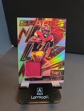 2025 Panini Select - Sparks Terry McLaurin #SPK-TMC /149 (MEM) Commanders NFL!