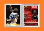SHAQUILLE O'NEAL 1995 Topps Autographed card Authentic Signature