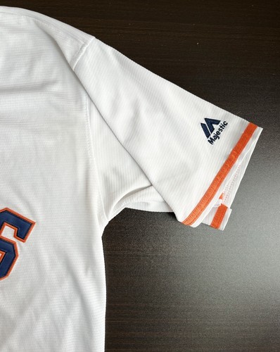 Majestic Houston Astros 2017 World Series Verlander #35 Men’s 2XL (24.5x31) - Picture 3 of 11