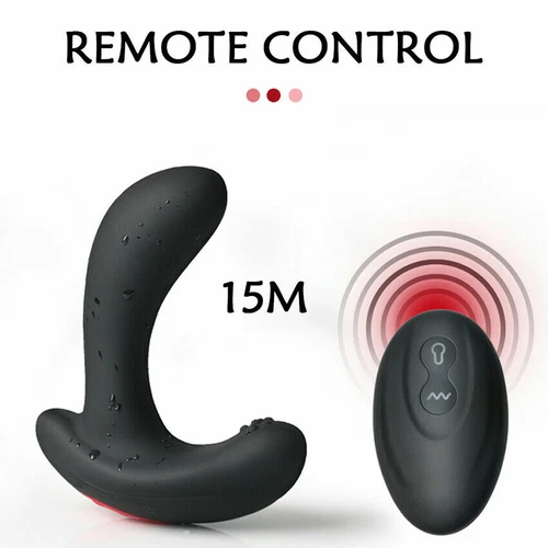 Wearable Clit G-Spot Vibrator Remote Control Inflatable Prostate Massager Dildo - Picture 3 of 12