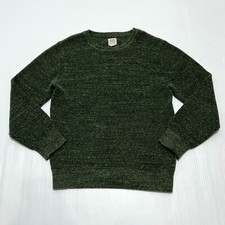 Gap Sweater Unisex Kids Large 10 Green Cotton Long Sleeve Round Neck Pullover