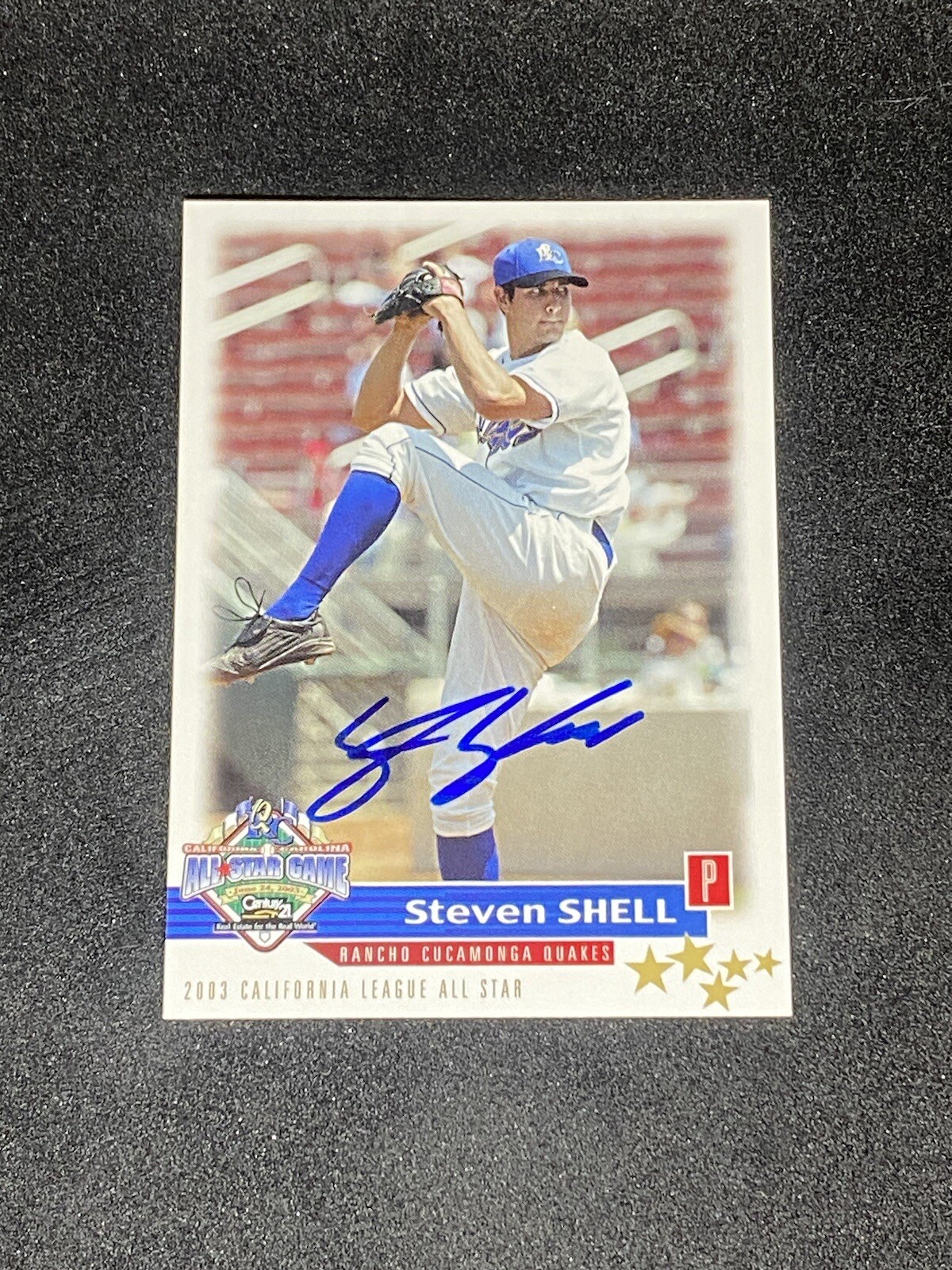 2003 Grandstand California/Carolina League All-Stars - Steven Shell for ...