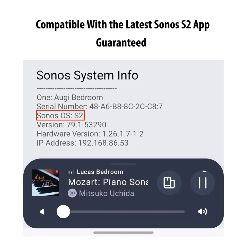 Sonos Connect Amp - 2nd Gen 2 (Modern Unit S2 App) Wireless (#1) - Image 3 of 4