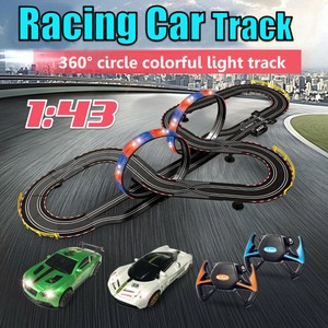 remote race car track set