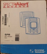 System Sensor SpectrAlert Advance SPR Wall Speaker Red lot of 5