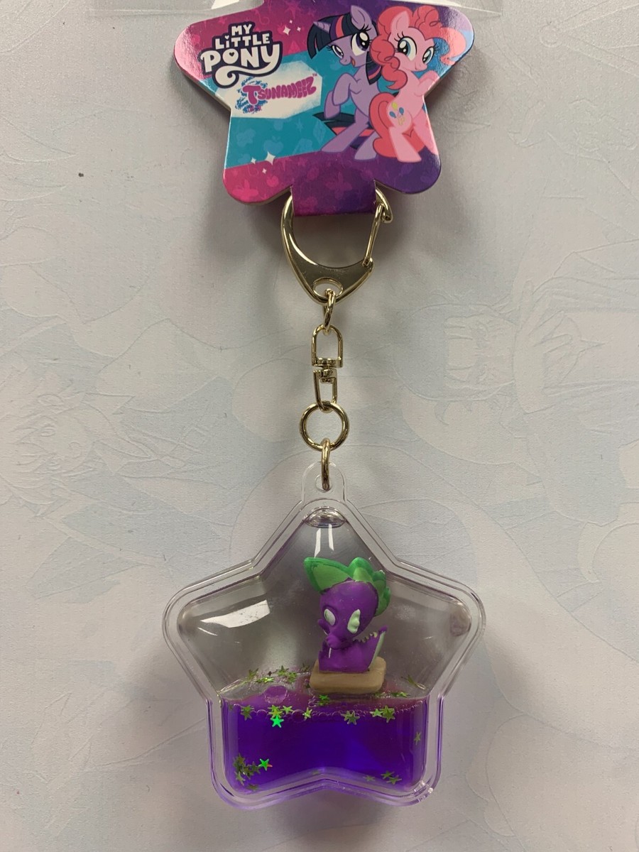 My Little Pony Tsunameez Acrylic Keychain Figure Charm - Spike | eBay