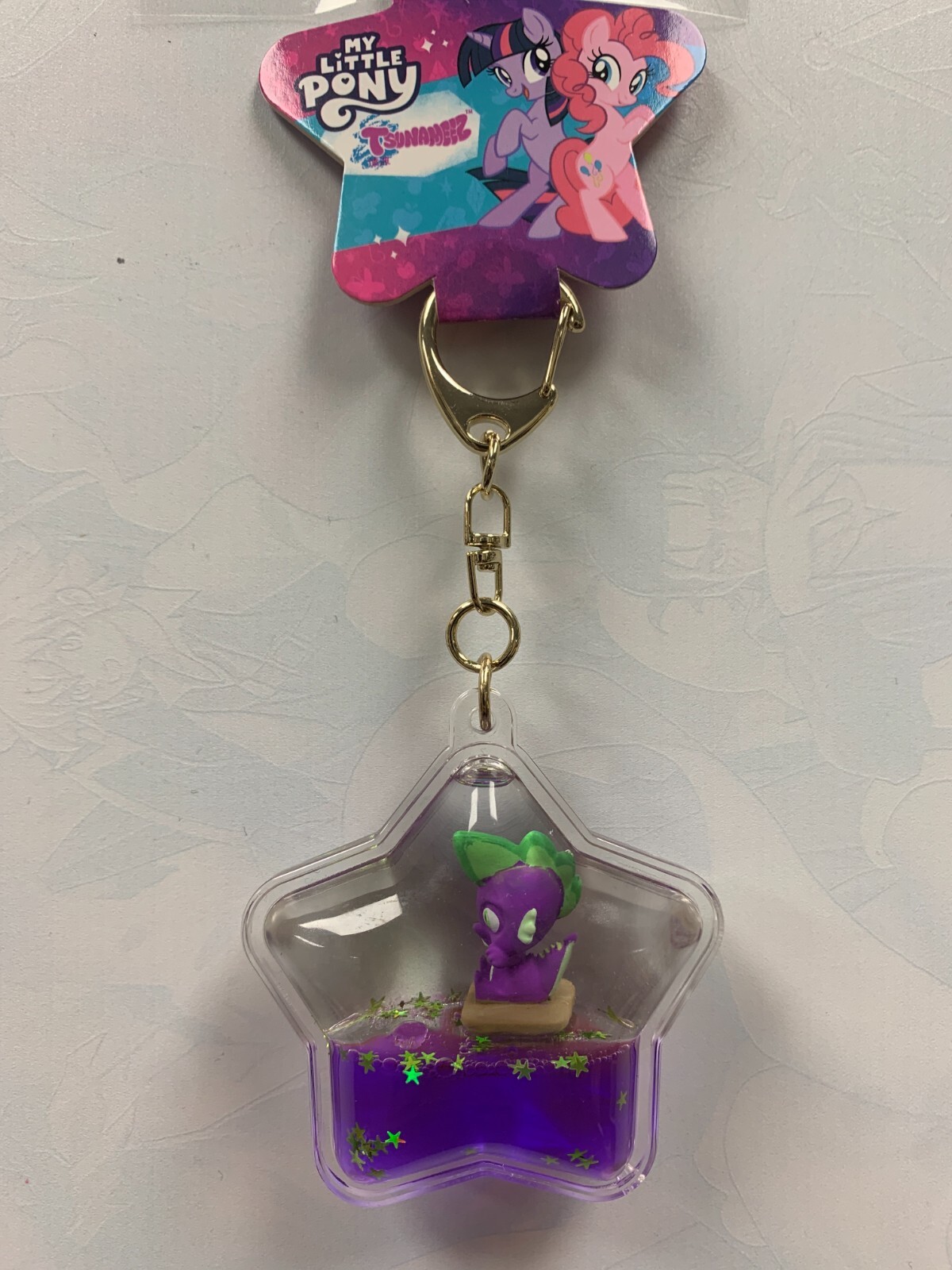My Little Pony Tsunameez Acrylic Keychain Figure Charm - Spike | eBay