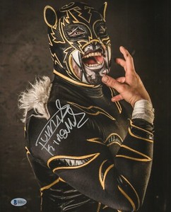 Puma King Signed 11x14 Photo Bas Coa Cmll Pwg Lucha Libre Wrestling Autograph 34 Ebay