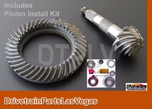 DTPLV Gear Dana 30 TJ Jeep Front End 4.56 Ring and Pinion Gear Set + Install Kit - Photo 1 sur 1