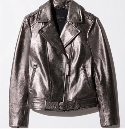 Mackage X Aritzia Metallic Leather 