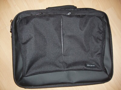 NEU Targus Classic Clamshell Case 15-16  Laptoptasche Notbooktasche Schwarz Gürt