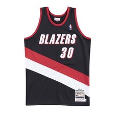 Mens Mitchell Ness NBA Authentic Jersey 1999 Trail Blazers Rasheed Wallace