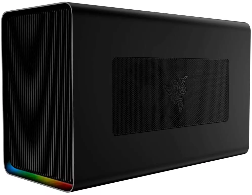 Razer Core X Chroma Aluminum External GPU Enclosure RC21-0143 with 4 USB  ports