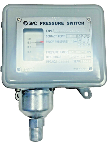 SMC ISG110-030-W Pressure Switch Controls 1.0MPa - Picture 2 of 8