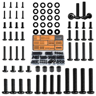 Universal TV Mounting Hardware Kit | M4/M5/M6/M8 Screws & Spacers | VESA-Comp...