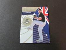 2021 Mosaic Baseball Liam Hendriks International Men of Mastery Card #IM15