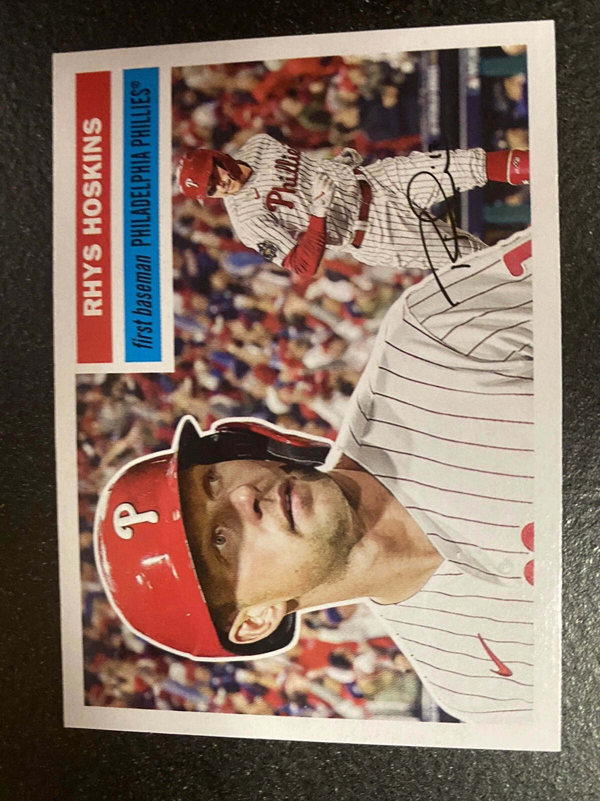2023 Topps Archives - 1956 Topps Rainbow Foil #20 Rhys Hoskins /199