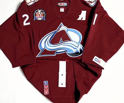 PRO-52-54-56 PETER FORSBERG COLORADO AVALANCHE 1996 CUP CCM