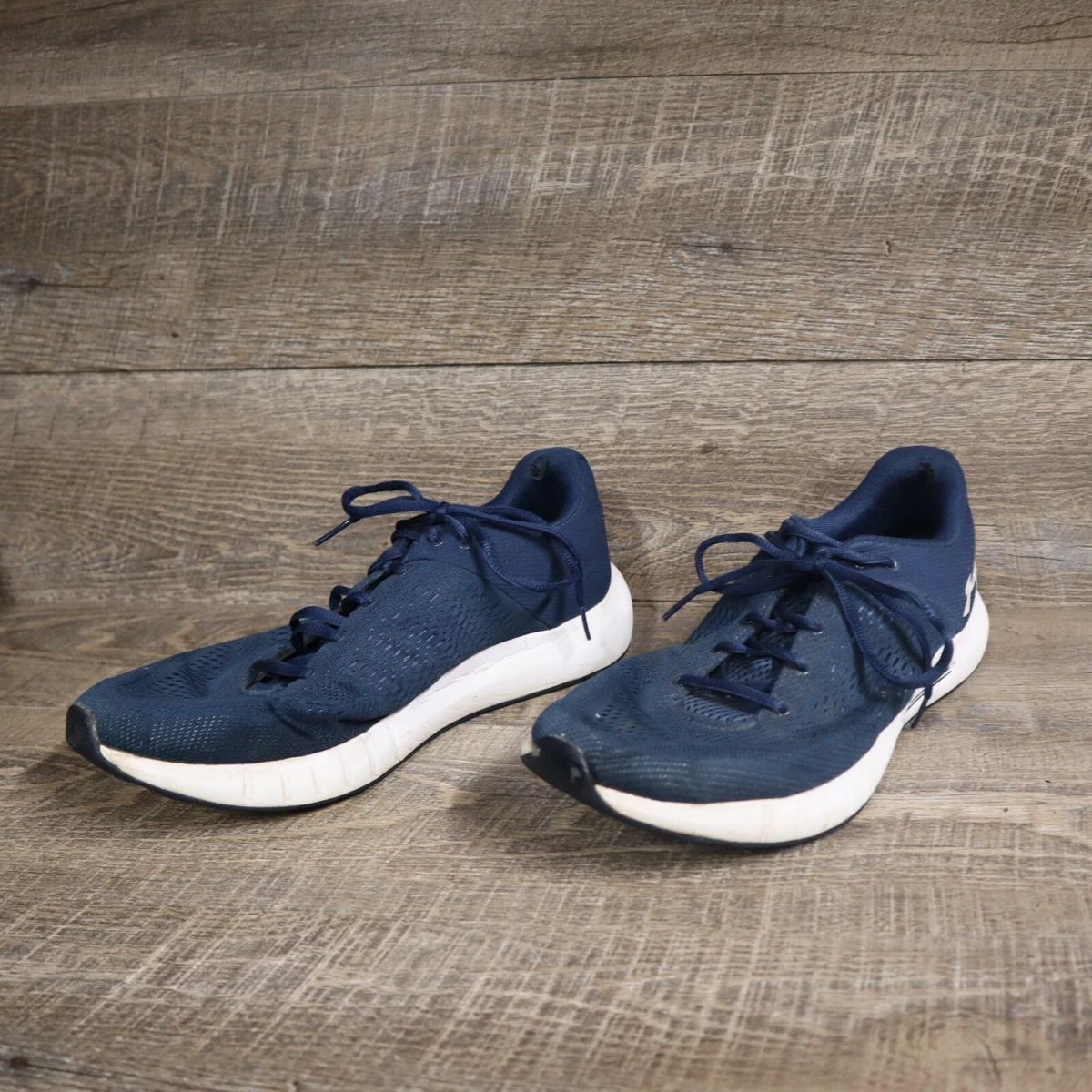 Under Armour Micro G Pursuit 3000011 402 Blue Running Shoes Lace Up Mens Size 11