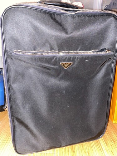 PRADA TESSUTO SAFFIANO TROLLEY LUGGAGE