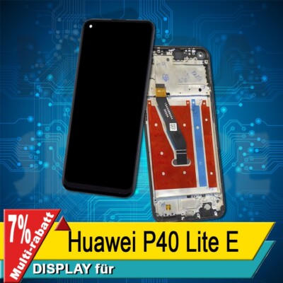 Display Für Huawei P40 Lite E Komplettes Bildschirm Lcd Touch Schwarz Rahmen