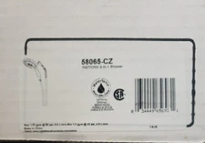 Delta In2ition 4-Spray Dual Shower/Handshower in Champagne Bronze 58065-CZ